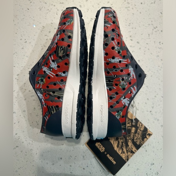 Native x Star Wars Robbie Sugarlite Print Sneaker Toddler 7 - Picture 8 of 9